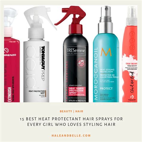 15 Best Heat Protectant Hair Sprays For Every Girl Who Loves Styling