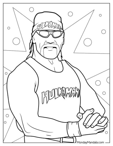 Smackdown Vs Raw Coloring Pages
