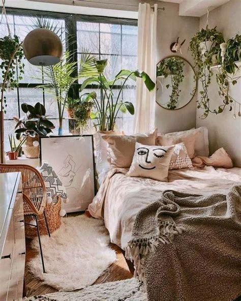 25 Cozy Bohemian Bedroom With Natural Inspired In 2020 Room Ideas