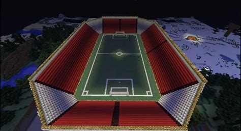 Football Soccer Stadium Minecraft Project