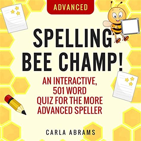 spelling bee champ advanced by carla abrams audiobook au