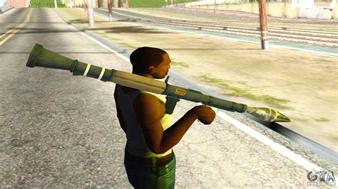 Rocket Launcher From Gta 5 For Gta San Andreas