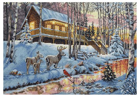 Wonderful Winter Themed Cross Stitch Kits