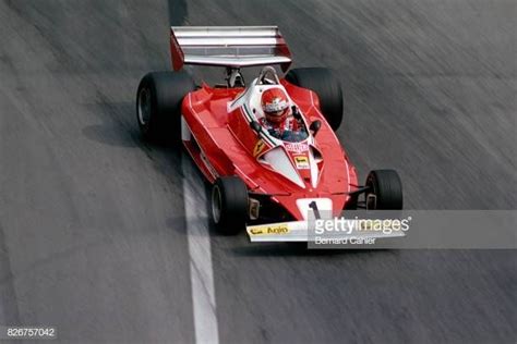 Niki Lauda Ferrari 312t2 Grand Prix Of Monaco Monaco 30 May 1976