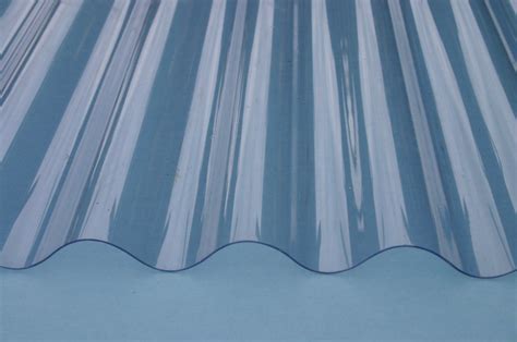 Clear Corrugated Roofing Sheet 3 X 06 Mtr 10ft X 2ft Low Profile