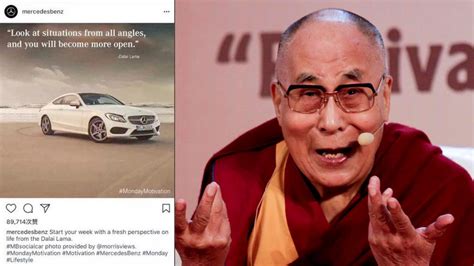Mercedes Benz Apologizes For Quoting Dalai Lama On Instagram