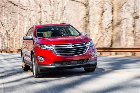 2018 Chevrolet Equinox 15t Premier Rear Three Quarter In Motion 03