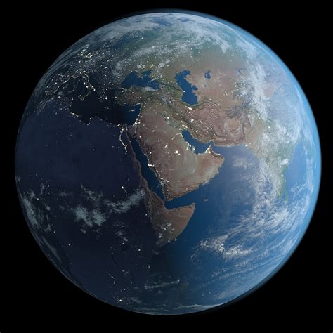 Realistic Earth By Xomny 3docean