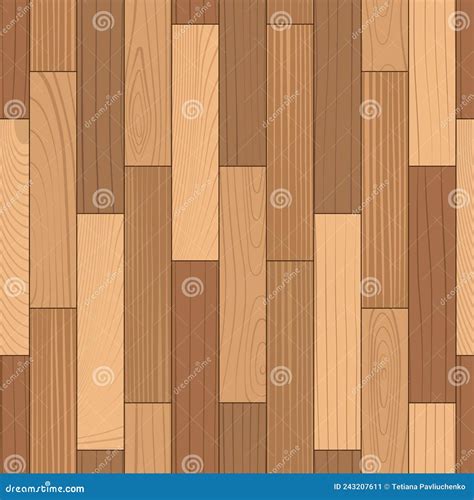 Wooden Floor Parquet Stock Vector Illustration Of Hardwood 243207611