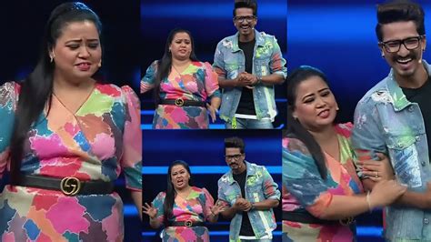 Bharti Singh Comedy In Indias Best Dancerbharti And Haarsh Comedy Youtube