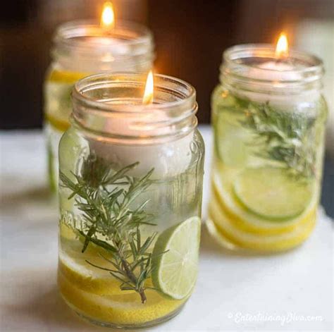 Super Simple Diy Citronella Candles No Wax Required Entertaining