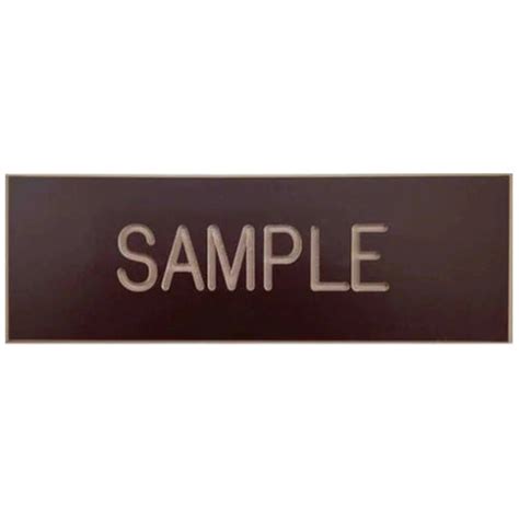 Engraved Plastic Name Plates Usamm