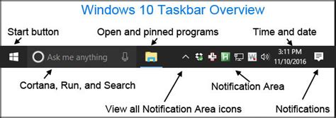 Glossary Of Terms What Is Windows Taskbar Windows Windows 10 Glossary