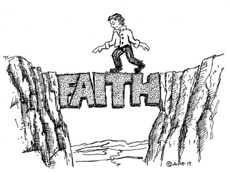 Faith Marker Drawing Trust God Psalms Faith In God