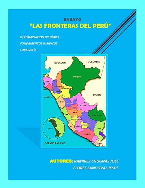 Perú y colombia proponen cumbre amazónica urgente en triple frontera con brasil por incendios. Calaméo - LAS FRONTERAS DEL PERÚ