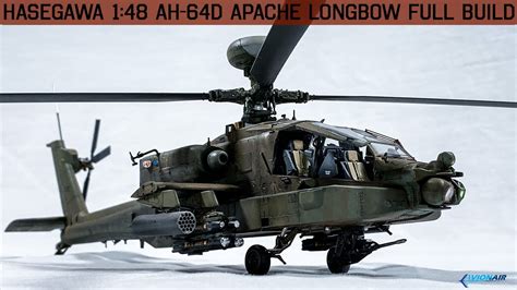 Building The Ah D Apache Longbow Hasegawa Helicopter Model