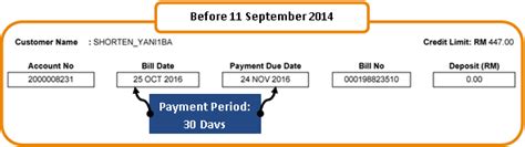 Please be informed that online bill payment services to tm and unifi has been discontinued (including scheduled payments if any). CHANGE OF BILL PAYMENT PERIOD