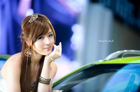 Pretty Girl From An Auto Show