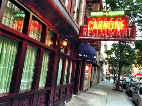 Carbone In New York Ny York Restaurants City That Never Sleeps