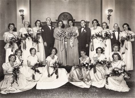 1950s Double Wedding Photograph