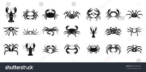 Cancer Icon Set Simple Set Cancer Stock Vector Royalty Free Shutterstock