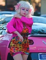 Legendary Hollywood socialite Angelyne shows off body in tiny mini ...