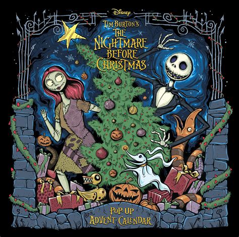 One day he goes through a door in a tree and arrives in christmastown and sees how happy and beautiful it is over there. NIGHTMARE BEFORE CHRISTMAS Advent Calendar Brings Holiday ...
