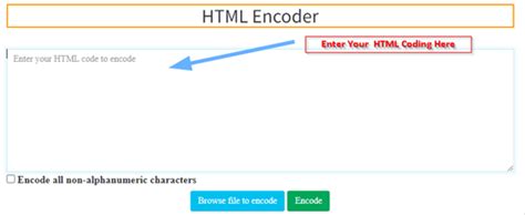 html encoder [encode html online] seotoolscentre