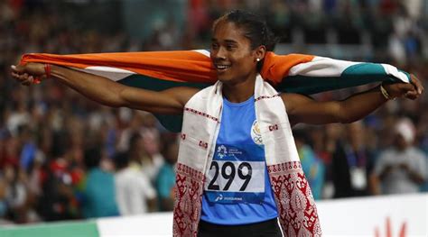 Hima Das Wins Gold Again Mohammad Anas Smashes Own National Record Sport Others News The