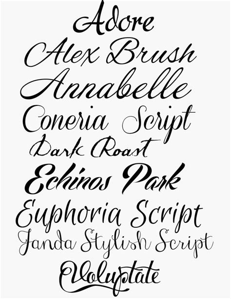 They can be swirly and delicate, bold and blocky, clean and simple snickles is a beautiful design handwriting font for any graphic designer looking for a fresh and modern font for business cards, logos, brochures, letter. How to Fake Script Calligraphy! | Tattoo fonts cursive ...