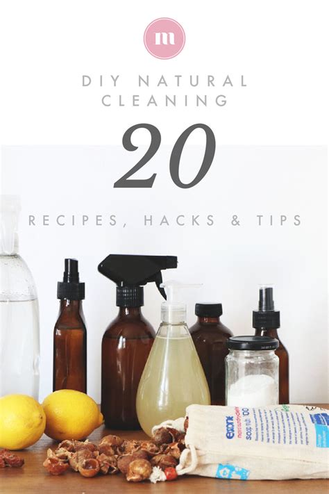 20 Diy Natural Cleaning Recipes Tips And Hacks — Madeleine Olivia