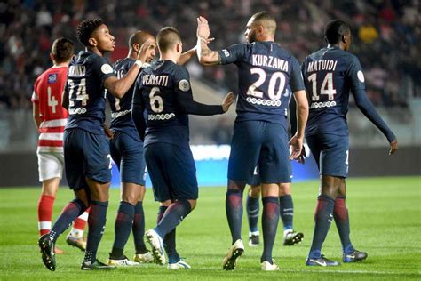 Psg Club Africain De Tunis 3 0 Revivez Le Match Le Parisien