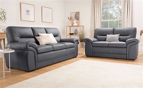 2 And 3 Seater Leather Sofa Sets Sofa Design Ideas