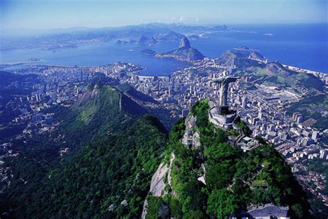 It was formed naturally by erosion from the atlantic ocean. Harbour of Rio de Janeiro, Brazil ~ View World Beauty
