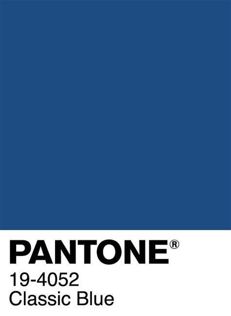 Pantone Color Of The Year 2020 Pantone Blue Classic Blue Pantone