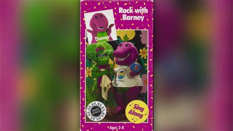 Rock With Barney 1991 1992 Vhs Youtube