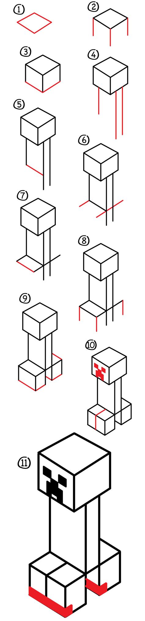 Https://wstravely.com/draw/how To Draw A Creeper