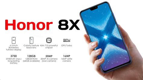 Honor 8x India Launch India Price And Review Of Specifications Youtube