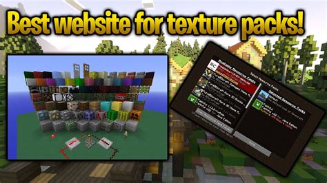 Best Website For Texture Packs Minecraft Youtube