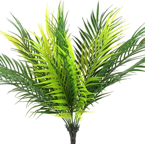 Handic Artificial Palm Tree Leaves Tropical Plant Outdoor