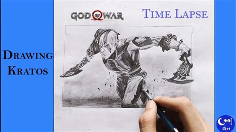 Speed Draw Drawing Kratos God Of War Pencil Sketch