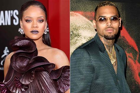 chris brown comments on rihanna s instagram photos