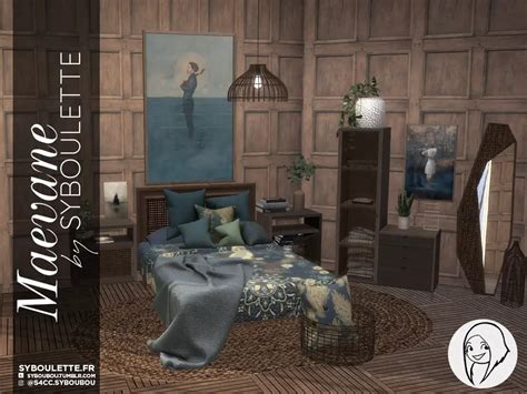Maevane Bedroom Cc Sims 4 Syboulette Custom Content For The Sims 4