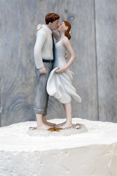 They perfectly fit beach weddings and look just lovely and sweet! Top 10 Beach Wedding Cake Toppers|Wedding Collectibles ...