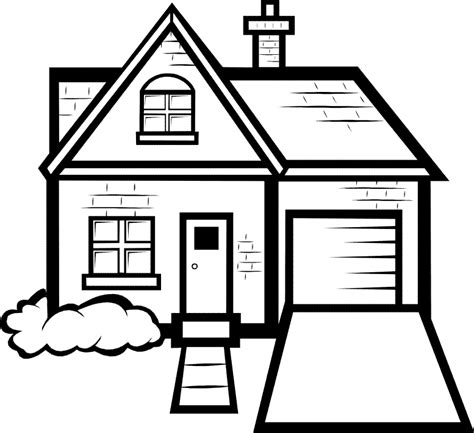 House Coloring Pages Only Coloring Pages