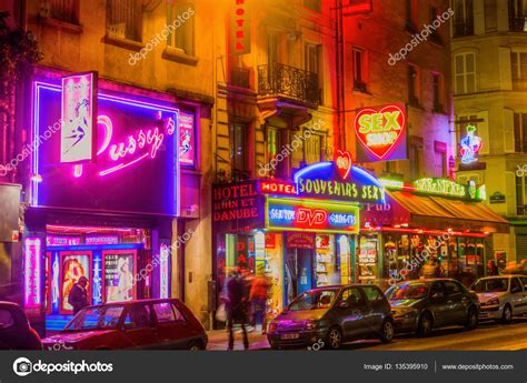 Sex Shops At Pigalle District In Paris France Stock Editorial Photo