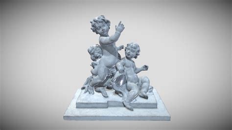 Putti Group In The Burggarten Vienna Buy Royalty Free 3d Model By Francesco Coldesina