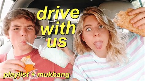 Drive With Me Summer Playlist Taco Bell Mukbang Ft My Brother