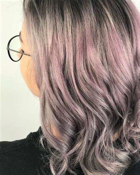 new summer trend vanilla lilac hair