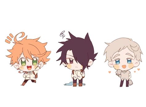 Pin By Julie Severson On The Promised Neverland Neverland Art Neverland Chibi